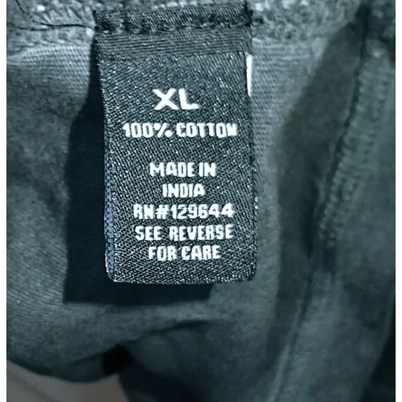 American Patriotic Army Patches Mens‎ Grey Vintage Look T Shirt Sz XL - Picture 6 of 9